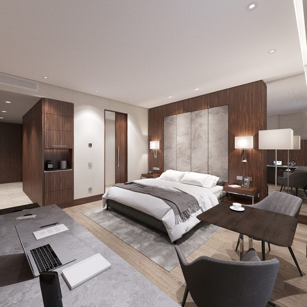 МНОГОФУНКЦИОНАЛЬНЫЙ КОМПЛЕКС BURNY –  АПАРТ-ОТЕЛЬ RODINA RESIDENCES VLADIVOSTOK 5*